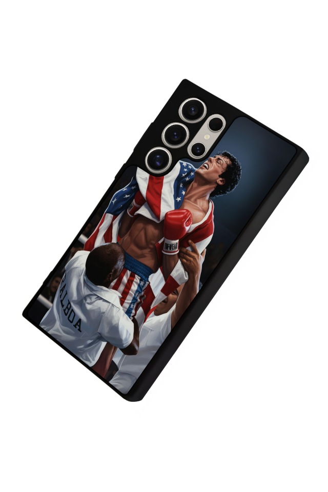 Samsung Galaxy S22 Ultra Uyumlu Rocky Tasarımlı Glossy Premium Kılıf