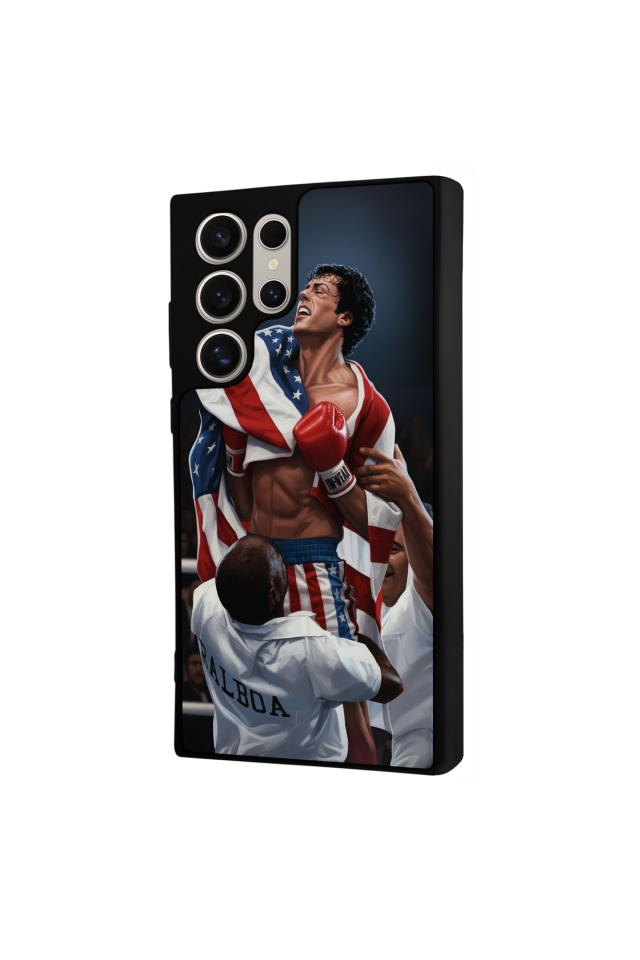 Samsung Galaxy S22 Ultra Uyumlu Rocky Tasarımlı Glossy Premium Kılıf