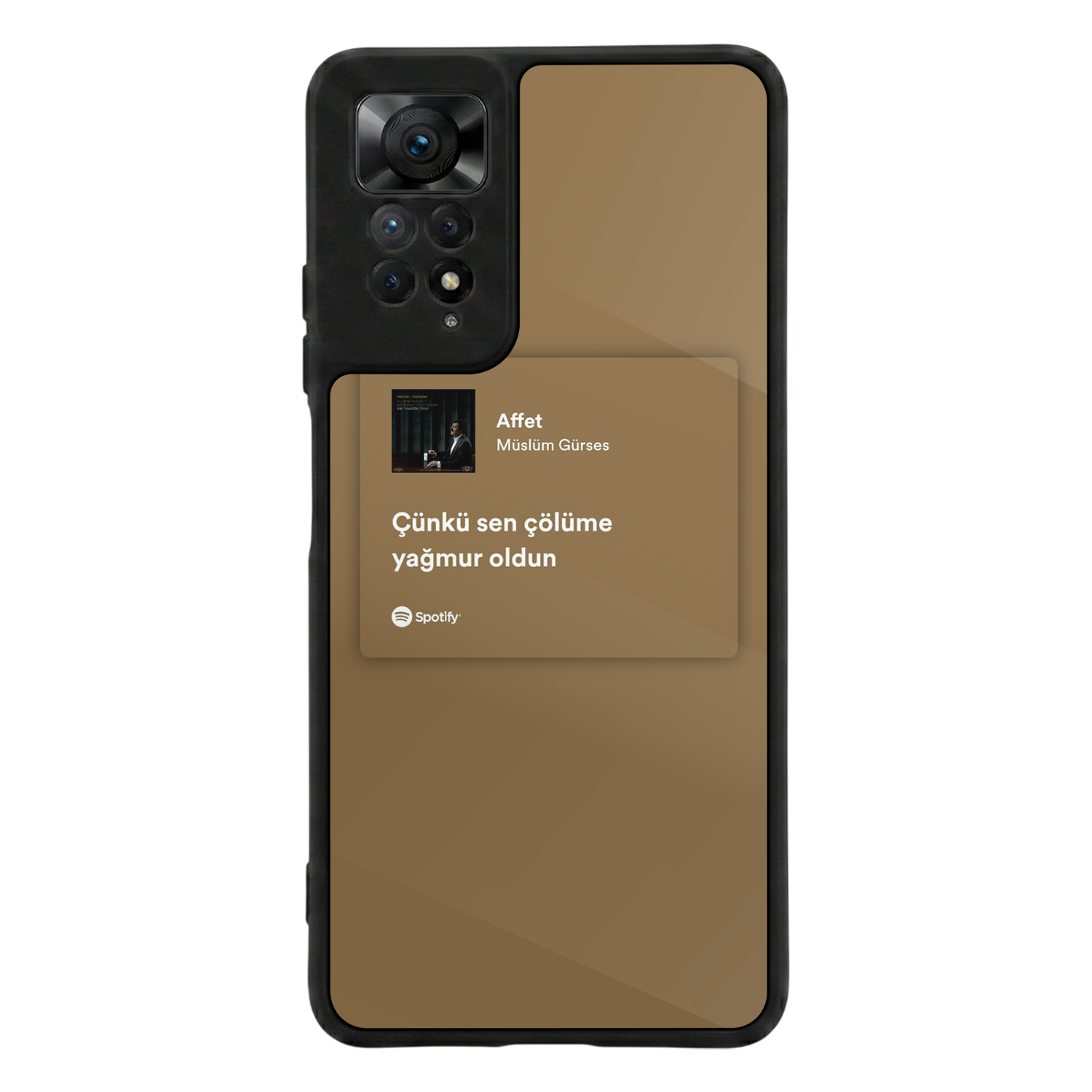Xiaomi Redmi Note 11 Pro Uyumlu Sarki Sozleri Tasarımlı Glossy Premium Kılıf