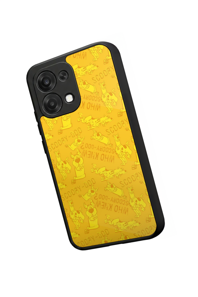 Oppo A6 Pro Uyumlu Scooby Doo Tasarımlı Glossy Premium Kılıf
