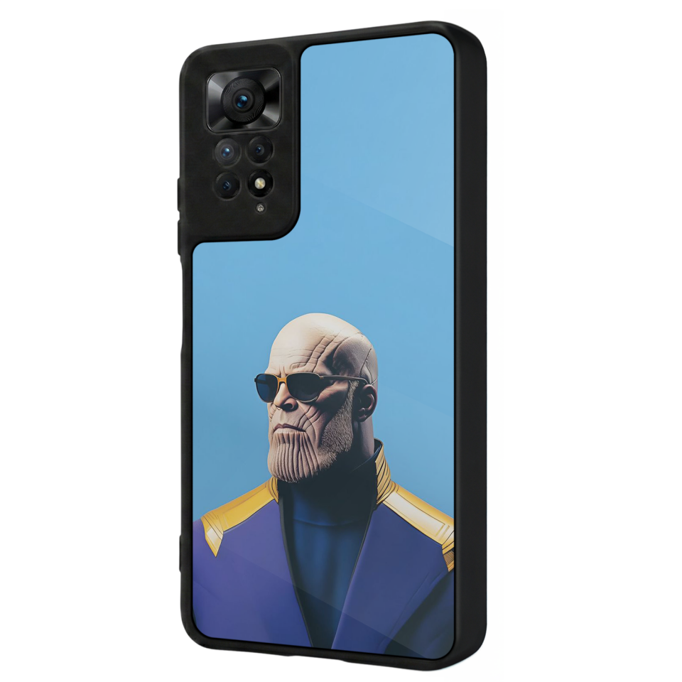 Xiaomi Redmi Note 12 Pro Uyumlu Thanos Tasarımlı Glossy Premium Kılıf
