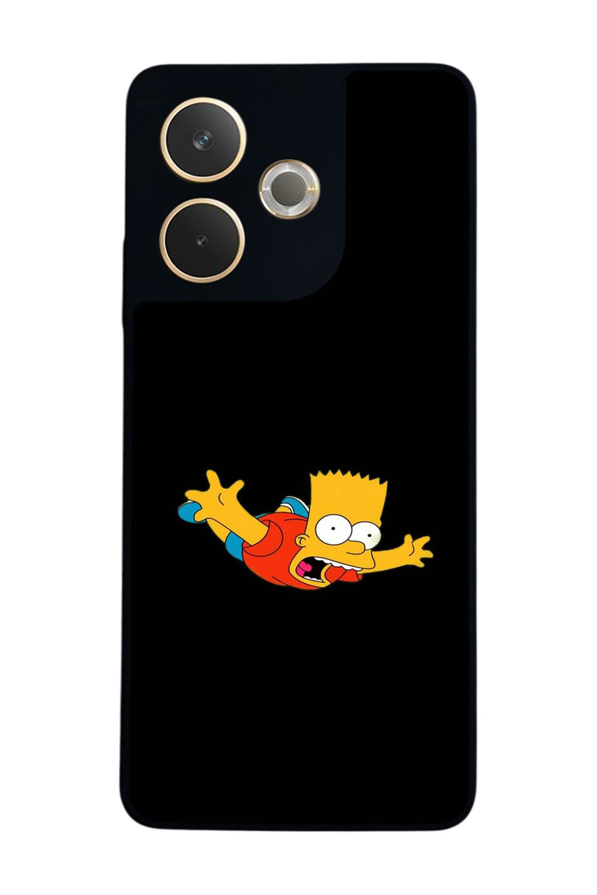 Oppo A5 Pro Uyumlu The Simpsons Tasarımlı Glossy Premium Kılıf