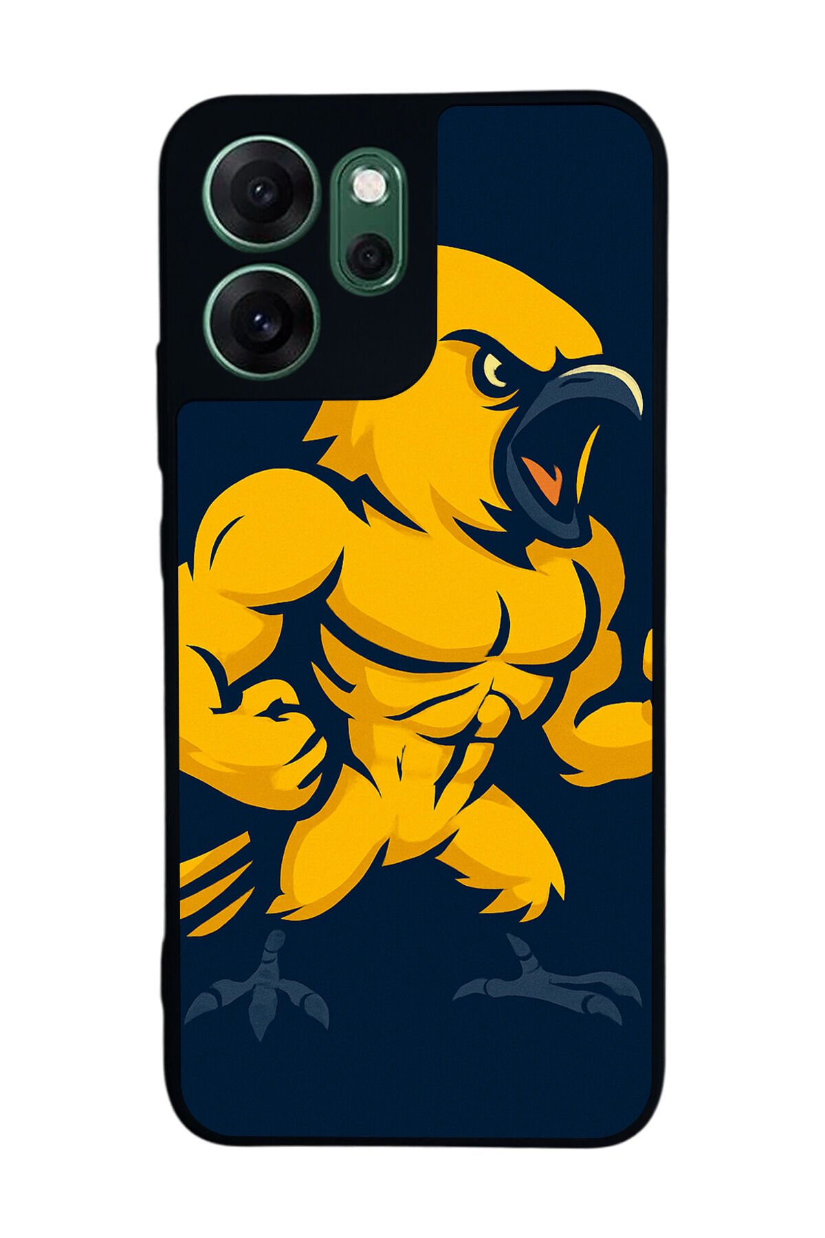 Oppo Reno 14F Uyumlu Fenerbahce Tasarımlı Glossy Premium Kılıf