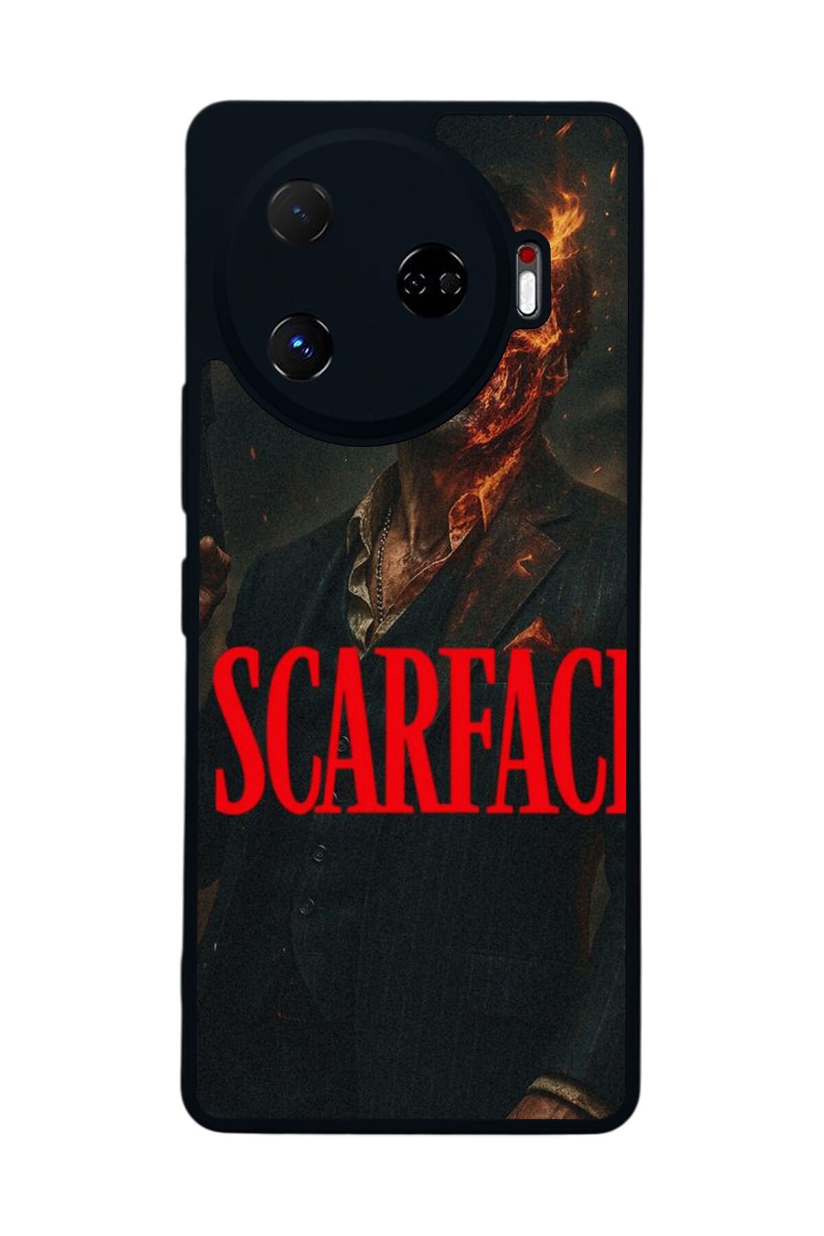 Tecno Camon 30 Pro Uyumlu Scarface Tasarımlı Glossy Premium Kılıf