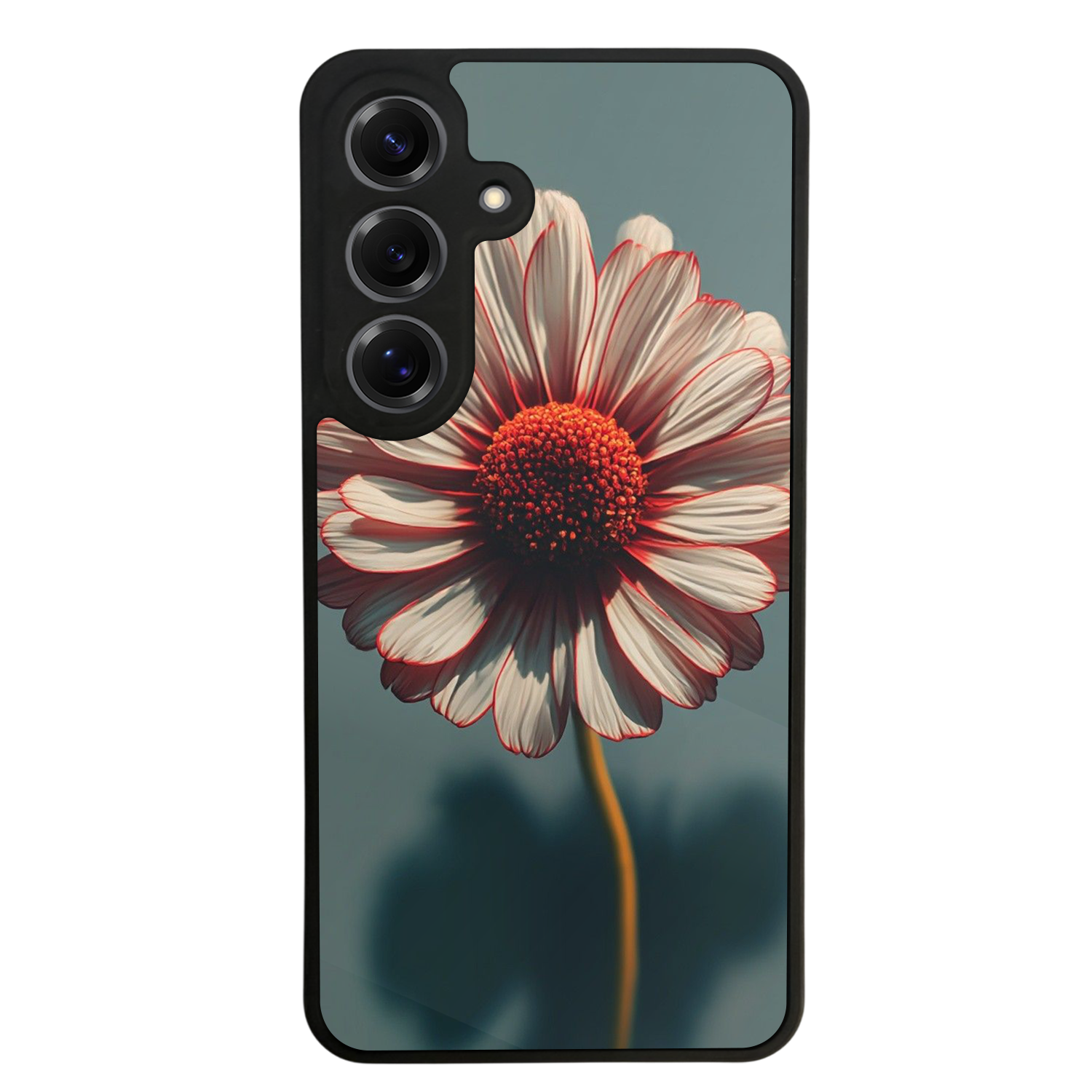 Samsung Galaxy S25 Uyumlu Cicek Tasarımlı Glossy Premium Kılıf