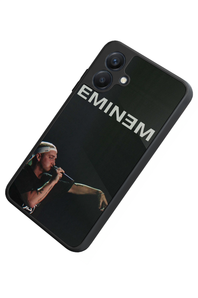 Samsung Galaxy A07 Uyumlu Eminem Tasarımlı Glossy Premium Kılıf