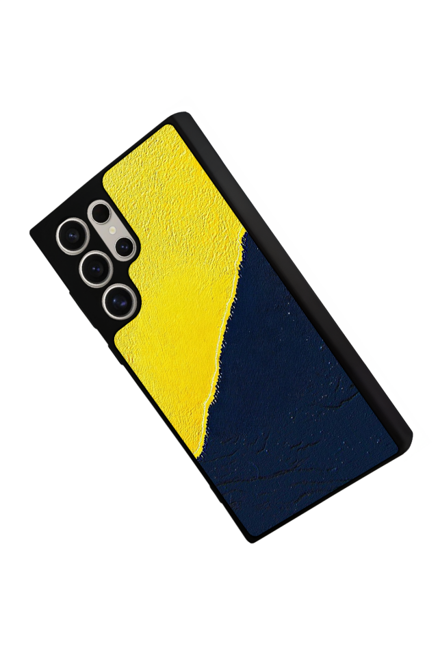 Samsung Galaxy S22 Ultra Uyumlu Fenerbahce Tasarımlı Glossy Premium Kılıf