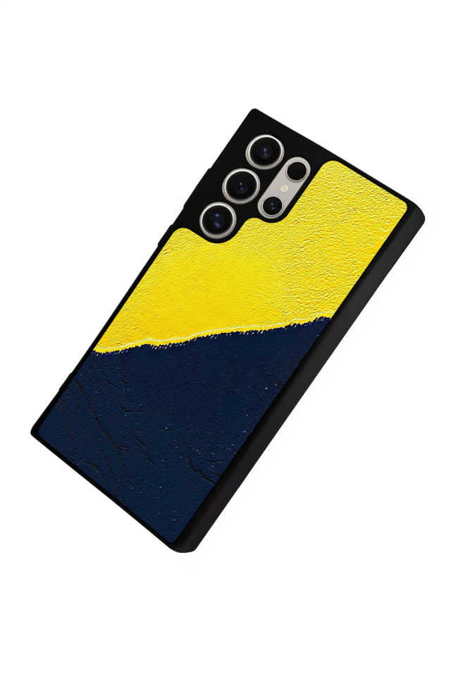 Samsung Galaxy S22 Ultra Uyumlu Fenerbahce Tasarımlı Glossy Premium Kılıf