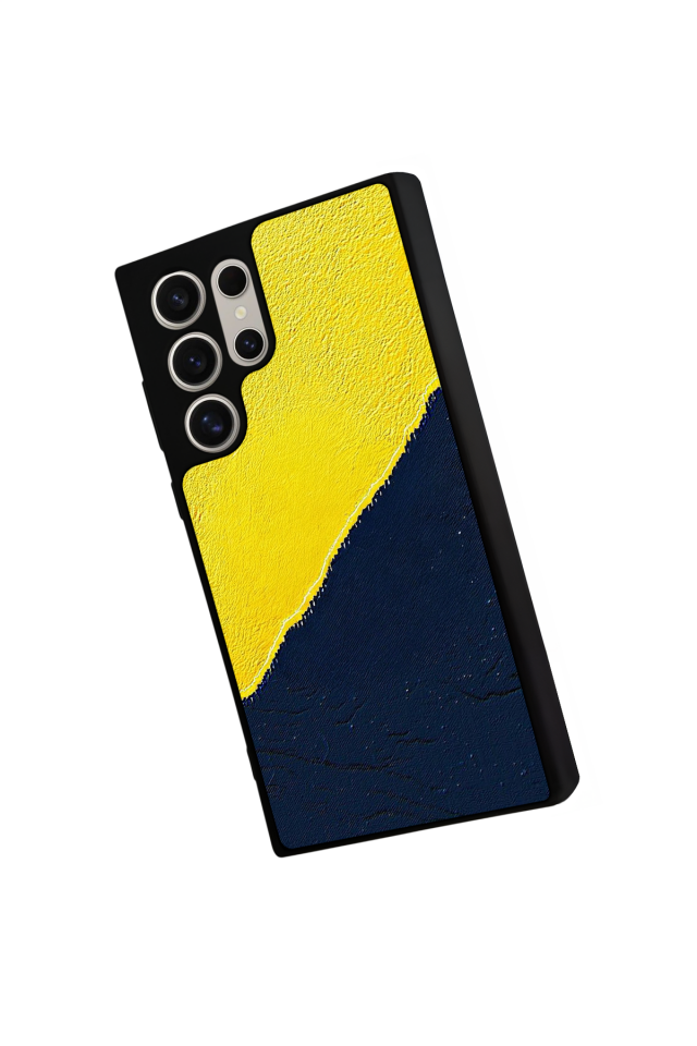 Samsung Galaxy S22 Ultra Uyumlu Fenerbahce Tasarımlı Glossy Premium Kılıf