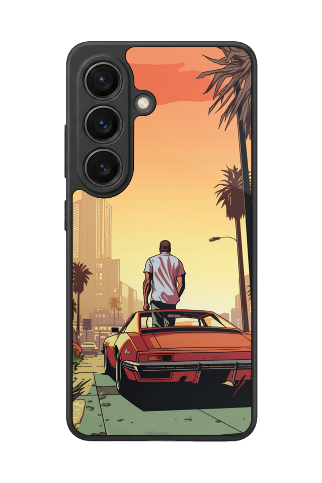 Samsung Galaxy S26 Uyumlu GTA Tasarımlı Glossy Premium Kılıf