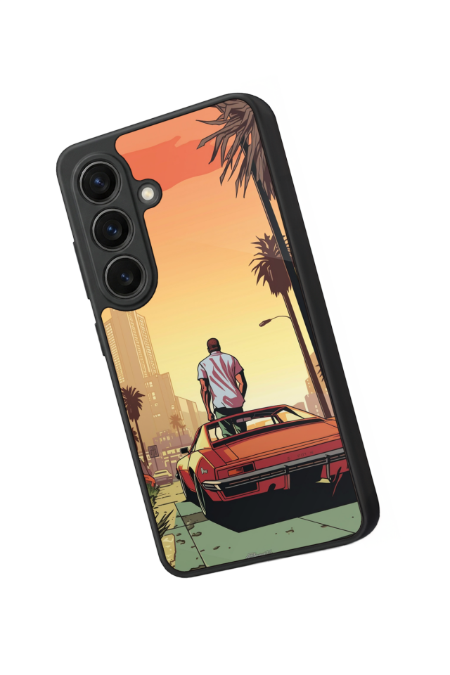 Samsung Galaxy S26 Uyumlu GTA Tasarımlı Glossy Premium Kılıf