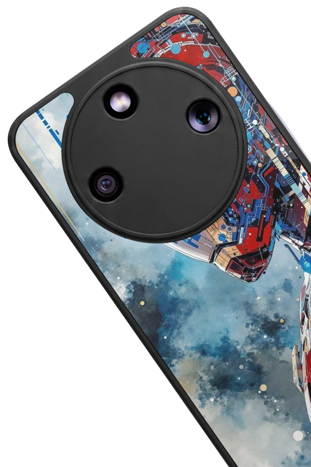 Honor Magic 8 Lite Uyumlu Iron Man ( Demir Adam ) Tasarımlı Glossy Premium Kılıf