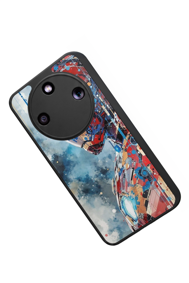 Honor Magic 8 Lite Uyumlu Iron Man ( Demir Adam ) Tasarımlı Glossy Premium Kılıf
