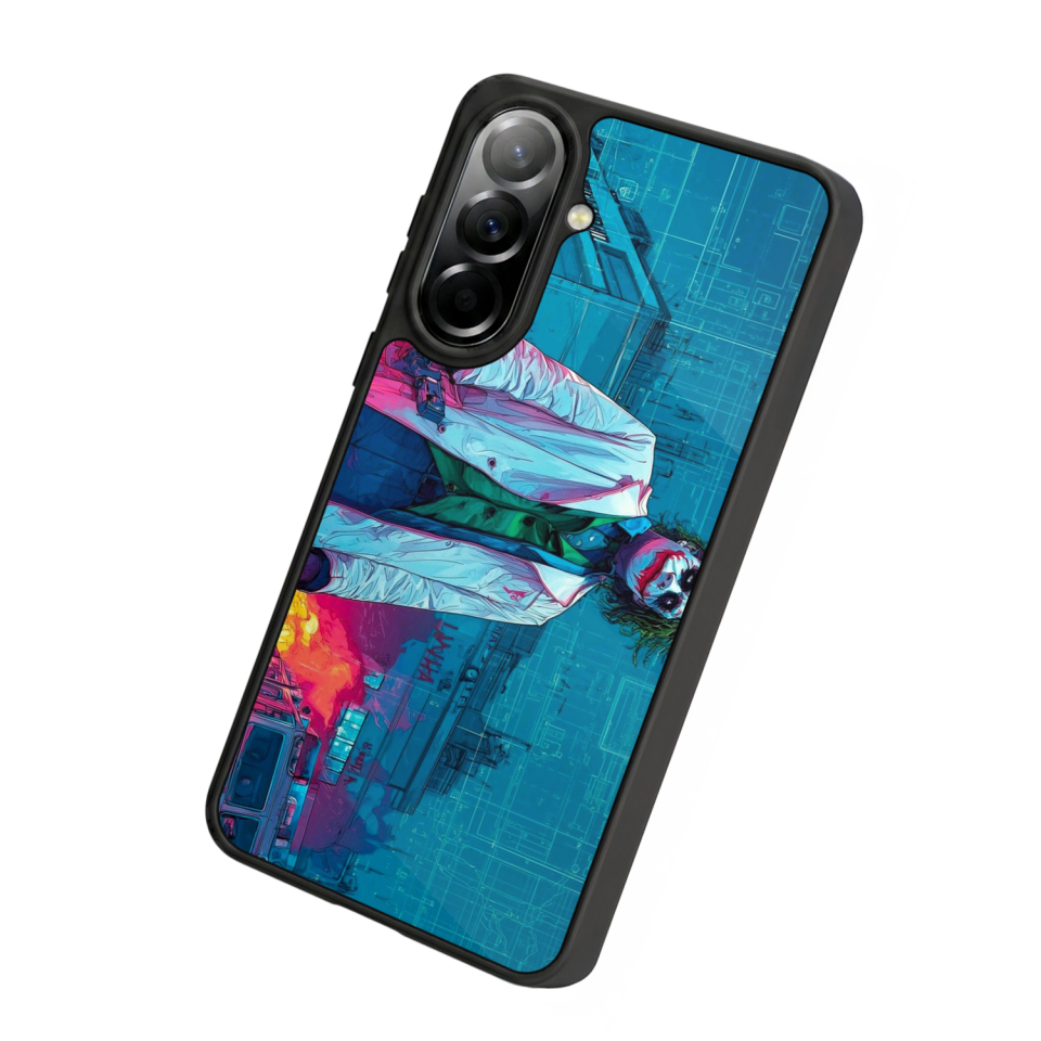 Samsung Galaxy A37 Uyumlu Joker Tasarımlı Glossy Premium Kılıf