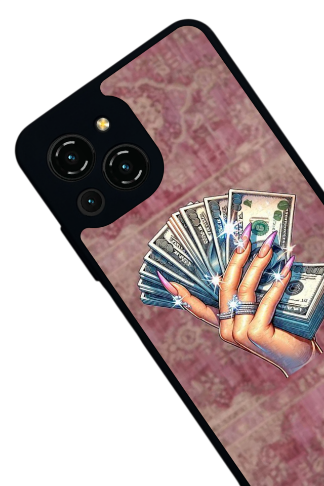 Reeder S23 Pro Max Uyumlu Money Para Tasarımlı Glossy Premium Kılıf