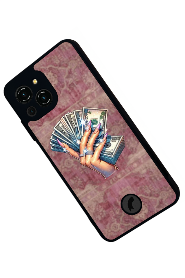 Reeder S23 Pro Max Uyumlu Money Para Tasarımlı Glossy Premium Kılıf