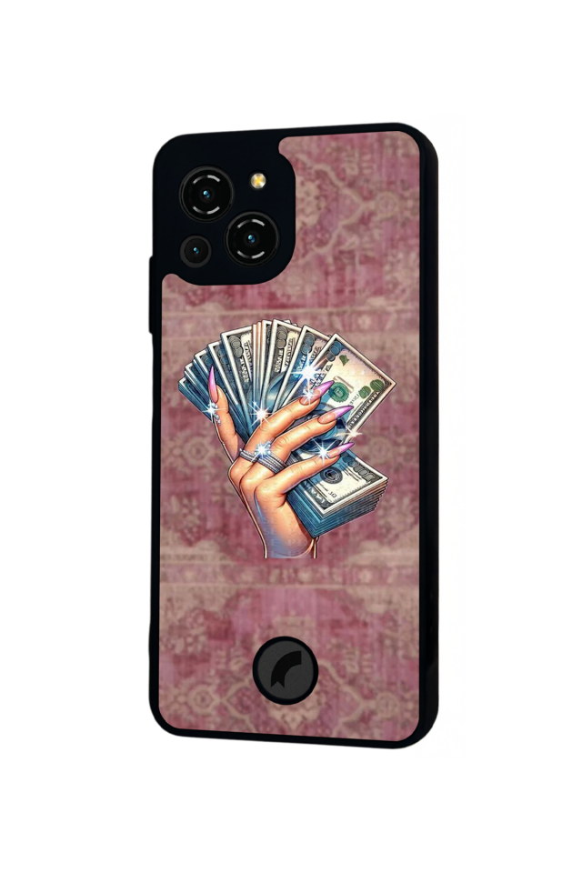 Reeder S23 Pro Max Uyumlu Money Para Tasarımlı Glossy Premium Kılıf