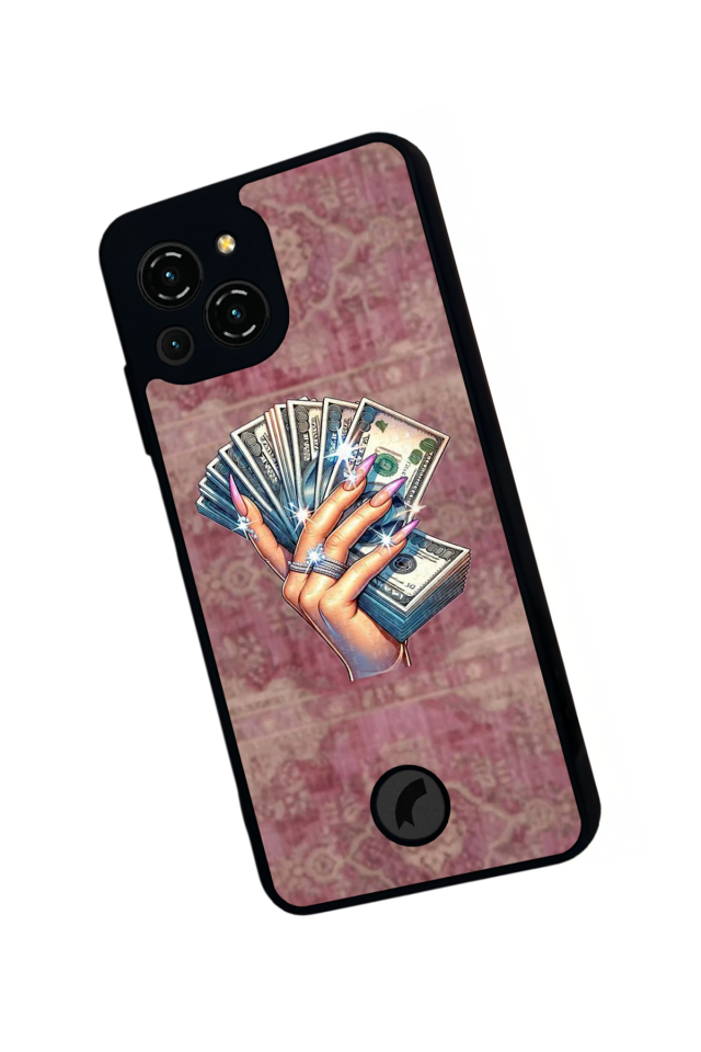 Reeder S23 Pro Max Uyumlu Money Para Tasarımlı Glossy Premium Kılıf