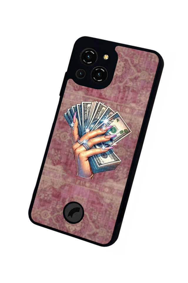 Reeder S23 Pro Max Uyumlu Money Para Tasarımlı Glossy Premium Kılıf