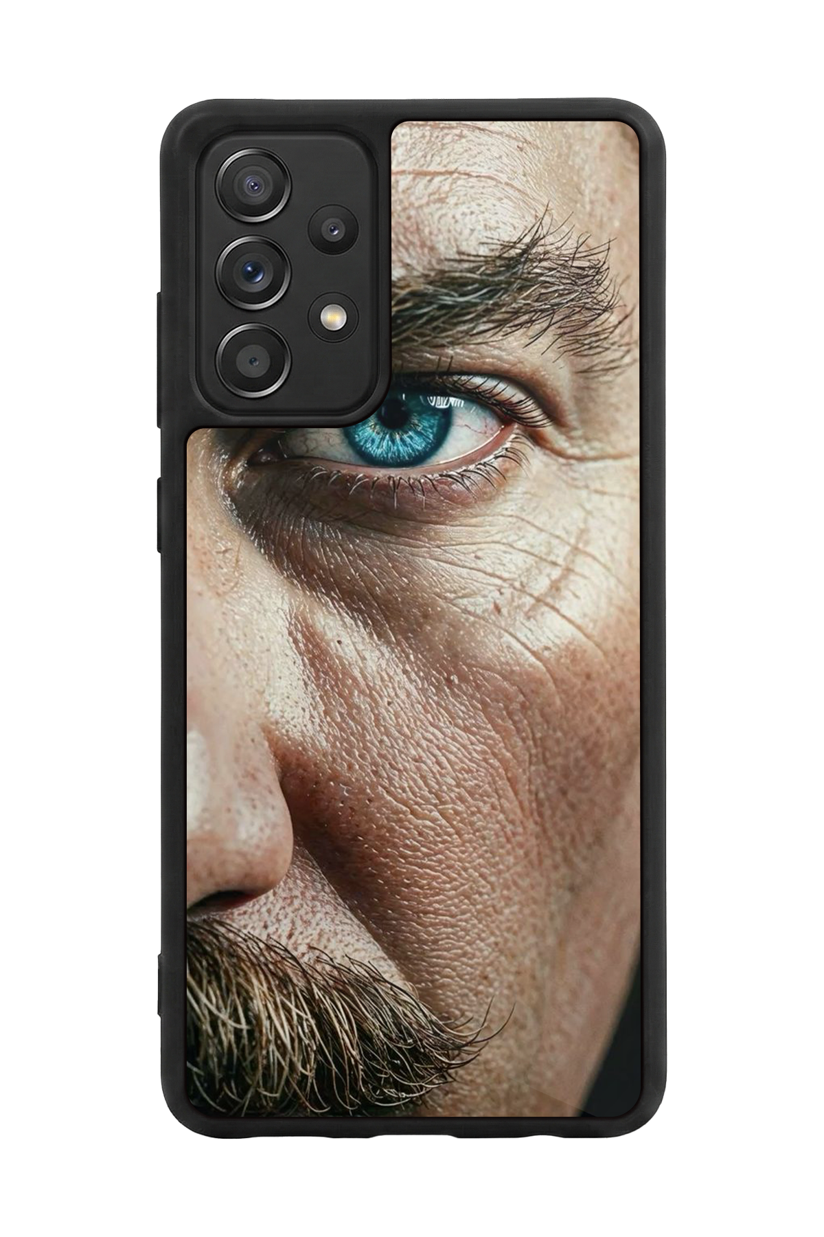 Samsung Galaxy A72 Uyumlu Mustafa Kemal Ataturk Tasarımlı Glossy Premium Kılıf