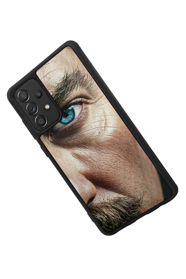Samsung Galaxy A72 Uyumlu Mustafa Kemal Ataturk Tasarımlı Glossy Premium Kılıf