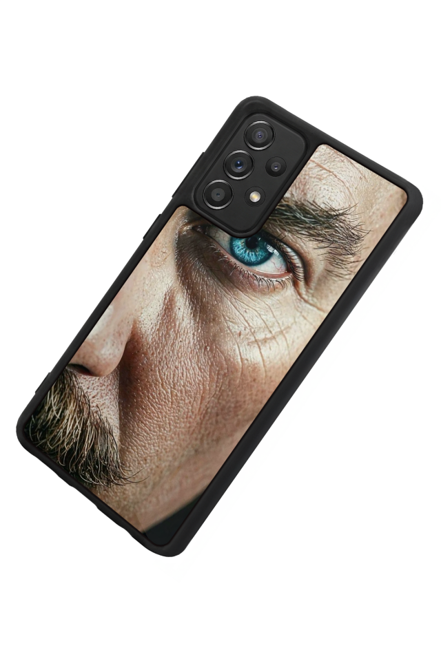 Samsung Galaxy A72 Uyumlu Mustafa Kemal Ataturk Tasarımlı Glossy Premium Kılıf