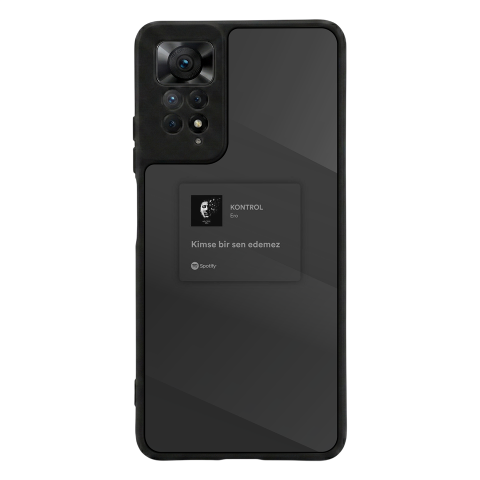 Xiaomi Redmi Note 11 Pro Uyumlu Sarki Sozleri Tasarımlı Glossy Premium Kılıf