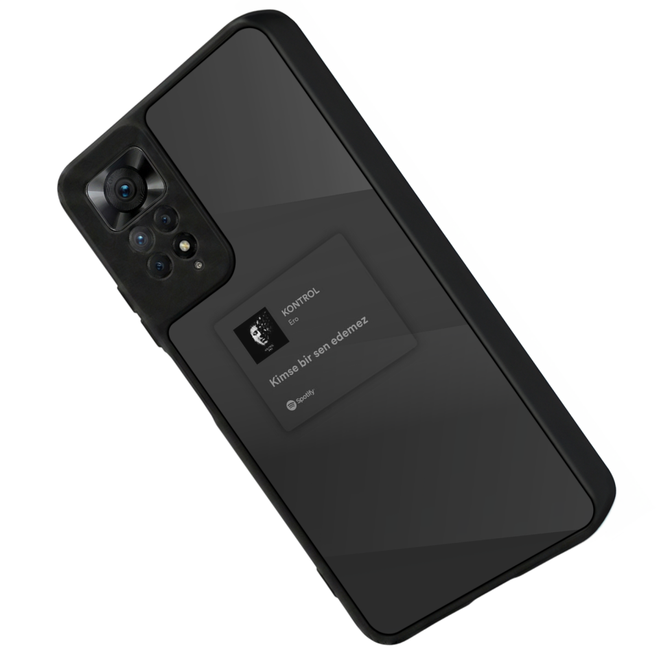 Xiaomi Redmi Note 11 Pro Uyumlu Sarki Sozleri Tasarımlı Glossy Premium Kılıf