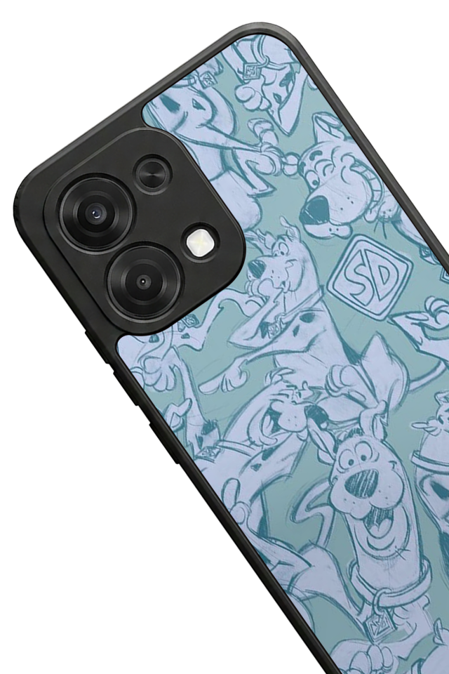 Oppo A6 Pro Uyumlu Scooby Doo Tasarımlı Glossy Premium Kılıf