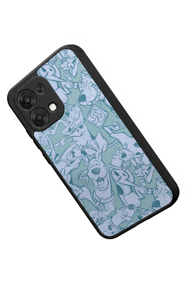 Oppo A6 Pro Uyumlu Scooby Doo Tasarımlı Glossy Premium Kılıf