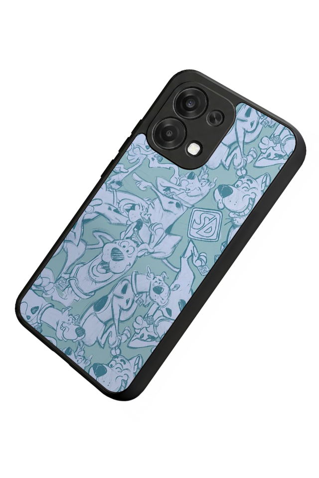 Oppo A6 Pro Uyumlu Scooby Doo Tasarımlı Glossy Premium Kılıf