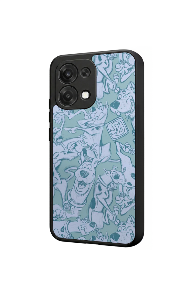 Oppo A6 Pro Uyumlu Scooby Doo Tasarımlı Glossy Premium Kılıf