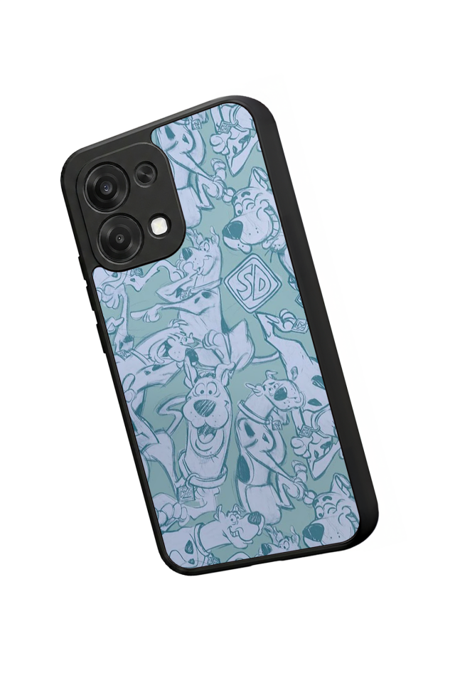 Oppo A6 Pro Uyumlu Scooby Doo Tasarımlı Glossy Premium Kılıf