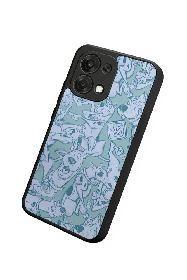 Oppo A6 Pro Uyumlu Scooby Doo Tasarımlı Glossy Premium Kılıf