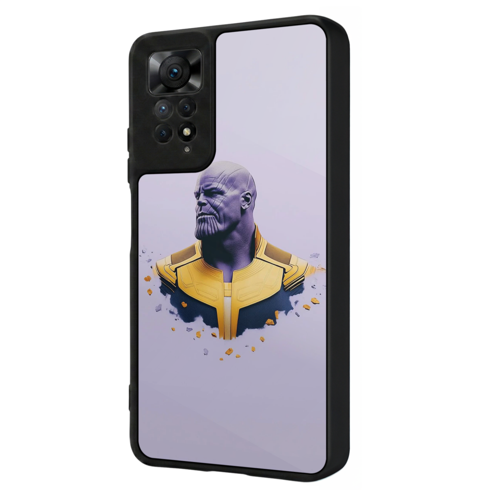 Xiaomi Redmi Note 12 Pro Uyumlu Thanos Tasarımlı Glossy Premium Kılıf