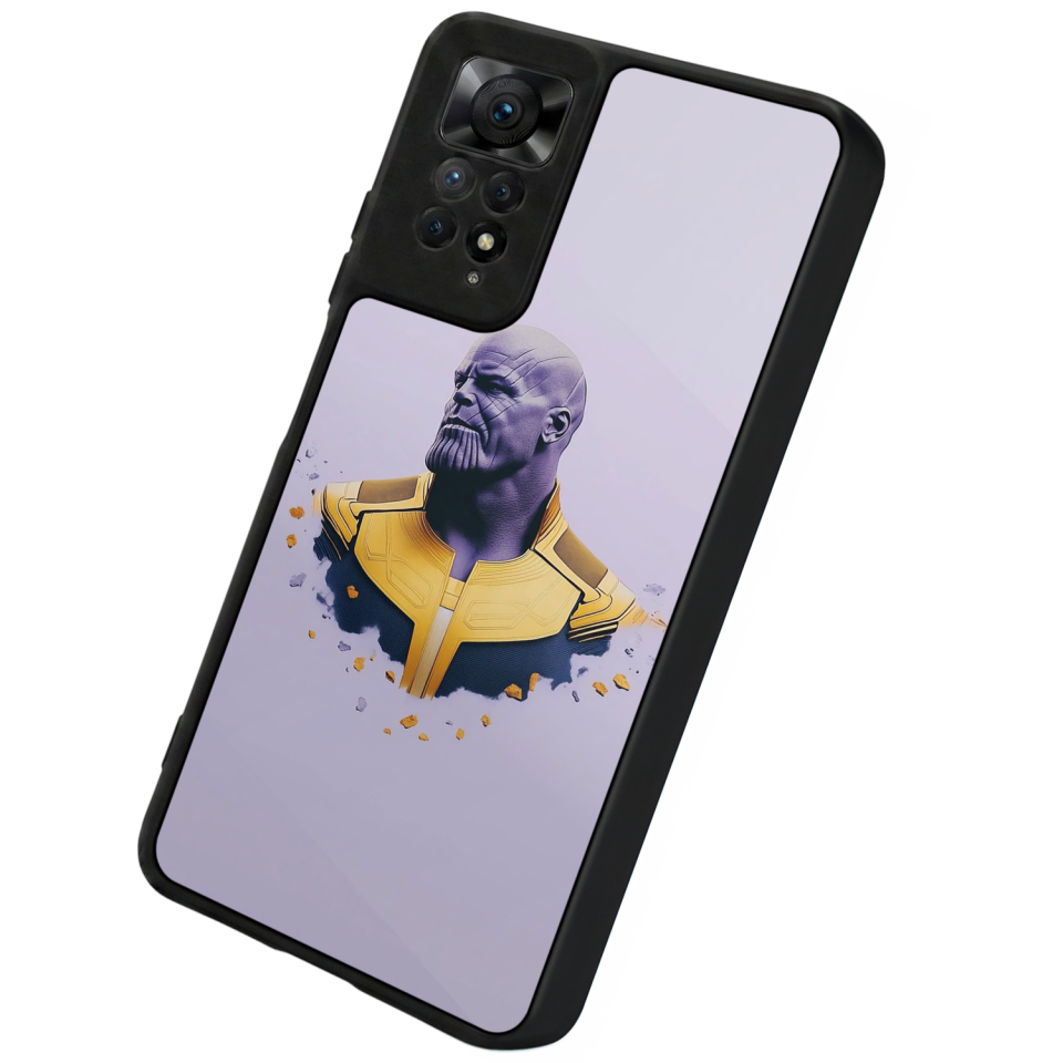 Xiaomi Redmi Note 12 Pro Uyumlu Thanos Tasarımlı Glossy Premium Kılıf