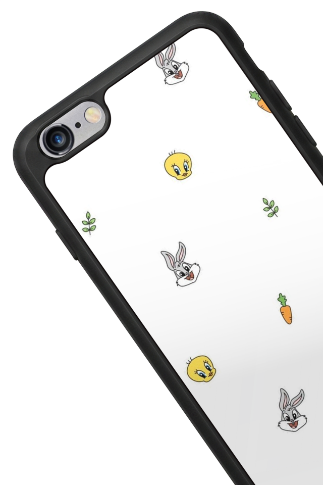 iPhone 6 Plus Uyumlu Tweety Tasarımlı Glossy Premium Kılıf