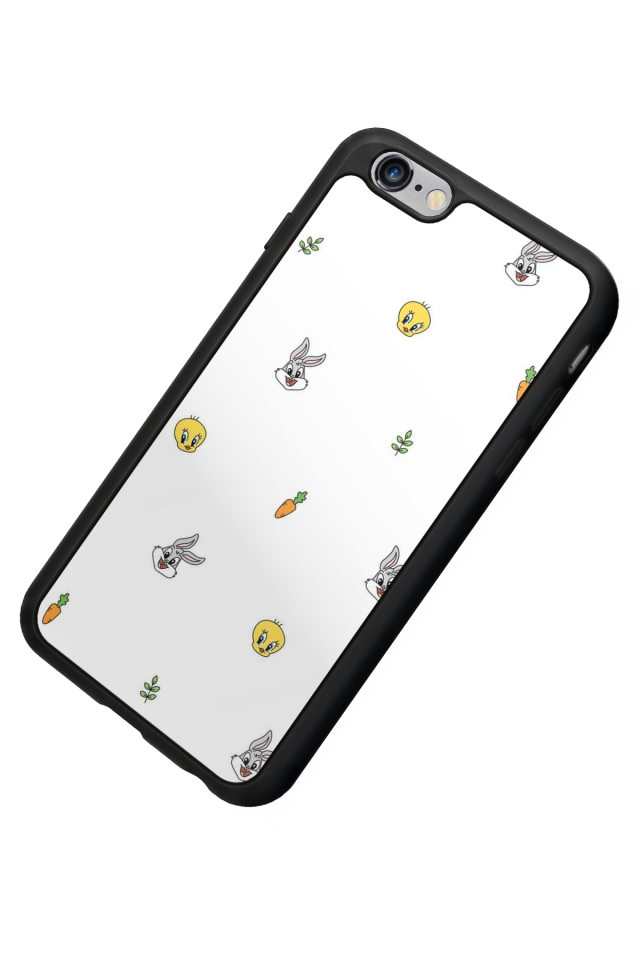 iPhone 6 Plus Uyumlu Tweety Tasarımlı Glossy Premium Kılıf