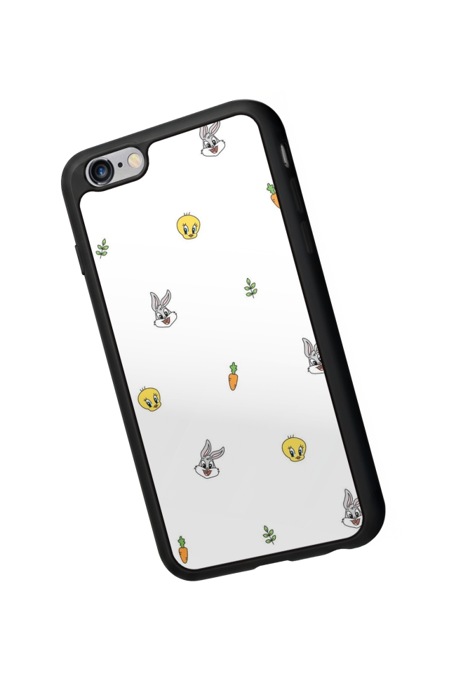 iPhone 6 Plus Uyumlu Tweety Tasarımlı Glossy Premium Kılıf