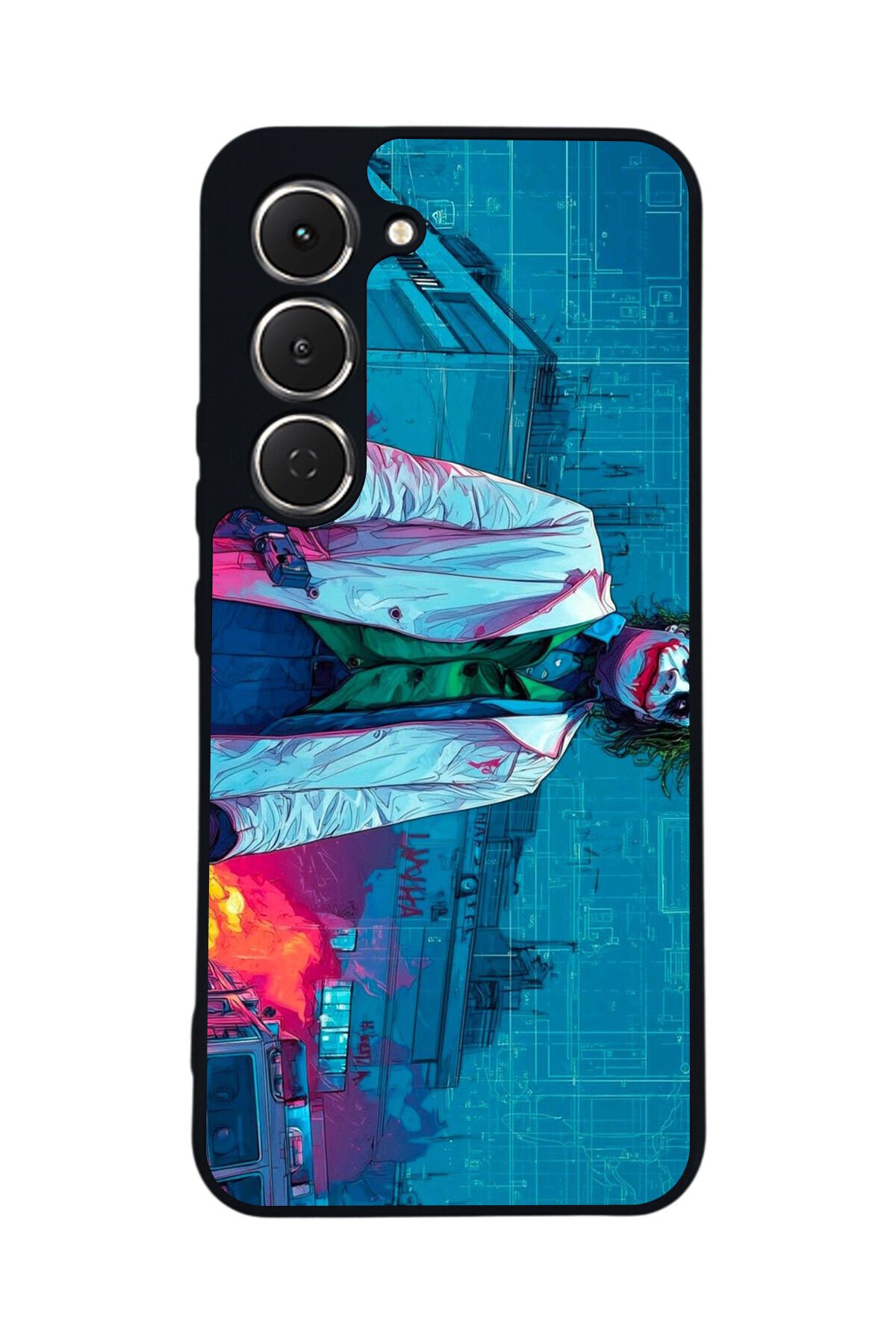 Tecno Spark 40 Pro Uyumlu Joker Tasarımlı Glossy Premium Kılıf