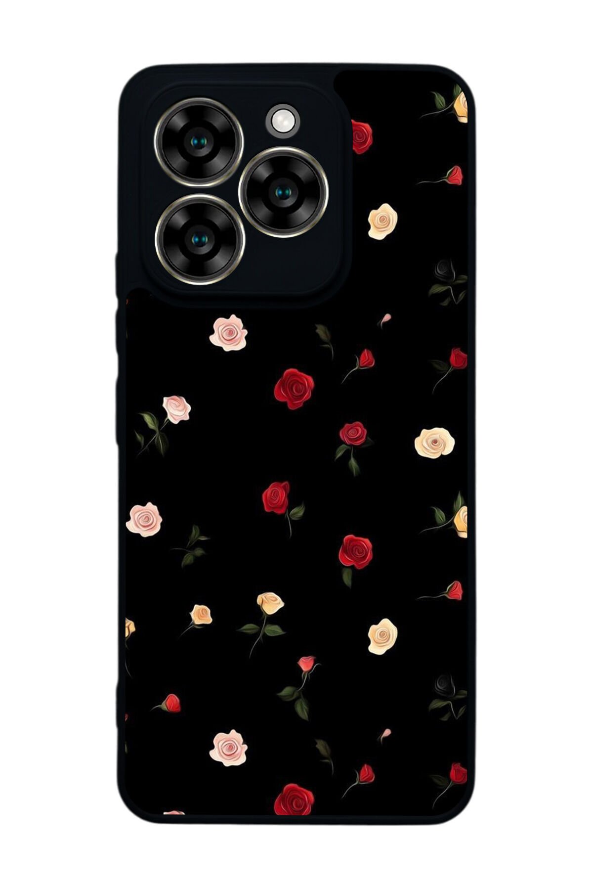 Reeder S919 Uyumlu Floral Tasarımlı Glossy Premium Kılıf