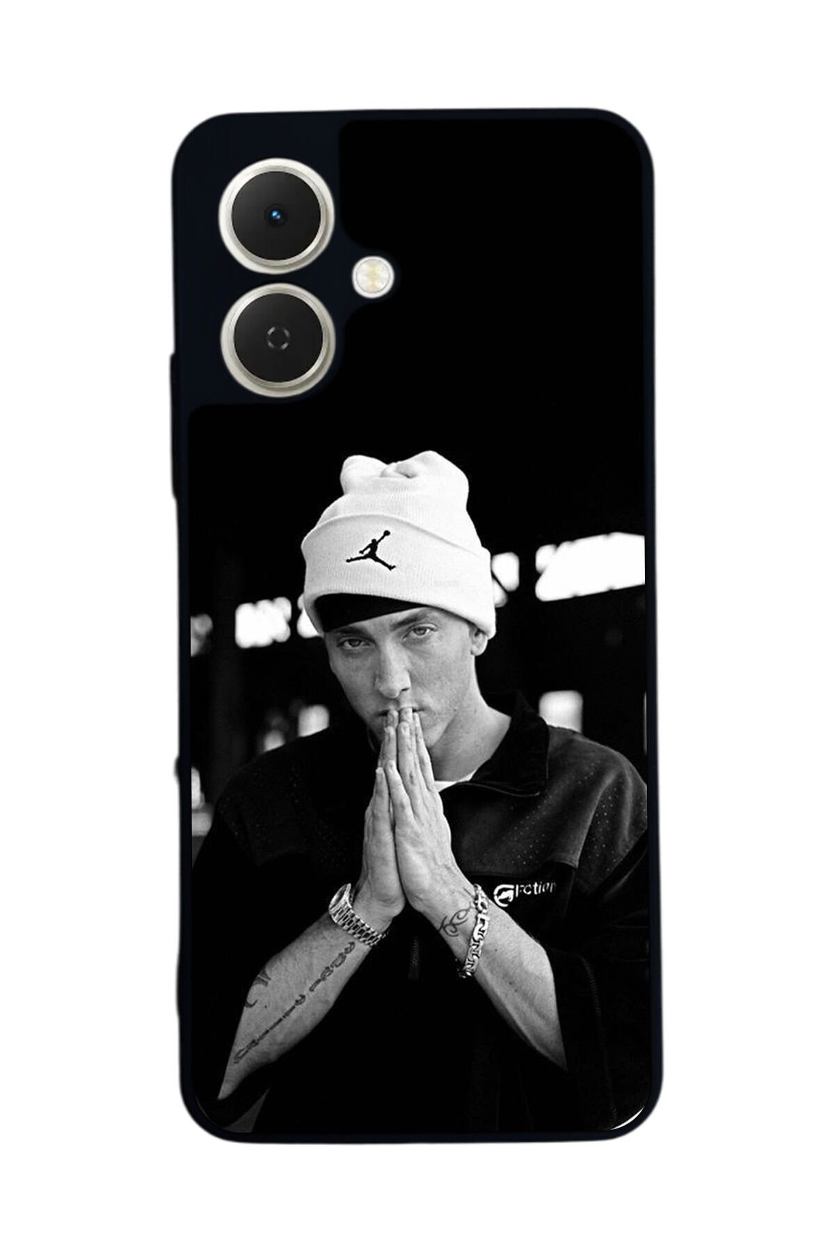 Tecno Spark GO 2 Uyumlu Eminem Tasarımlı Glossy Premium Kılıf