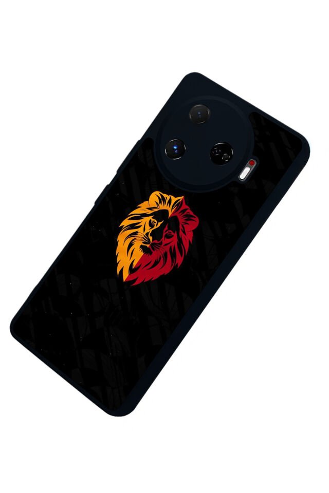 Tecno Camon 30 Pro Uyumlu Aslan Tasarımlı Glossy Premium Kılıf