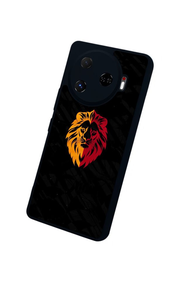 Tecno Camon 30 Pro Uyumlu Aslan Tasarımlı Glossy Premium Kılıf