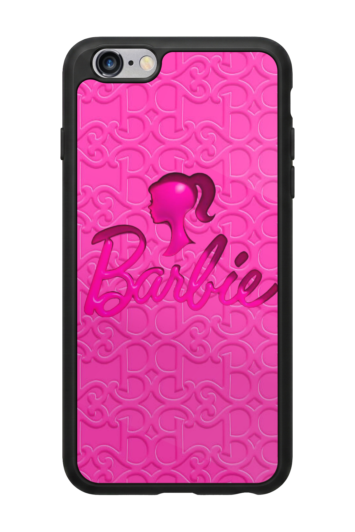 iPhone 6s Plus Uyumlu Barbie Tasarımlı Glossy Premium Kılıf