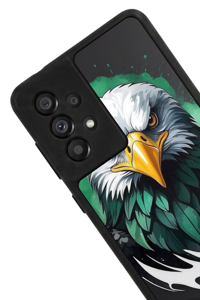 Samsung Galaxy A73 Uyumlu Besiktas Tasarımlı Glossy Premium Kılıf