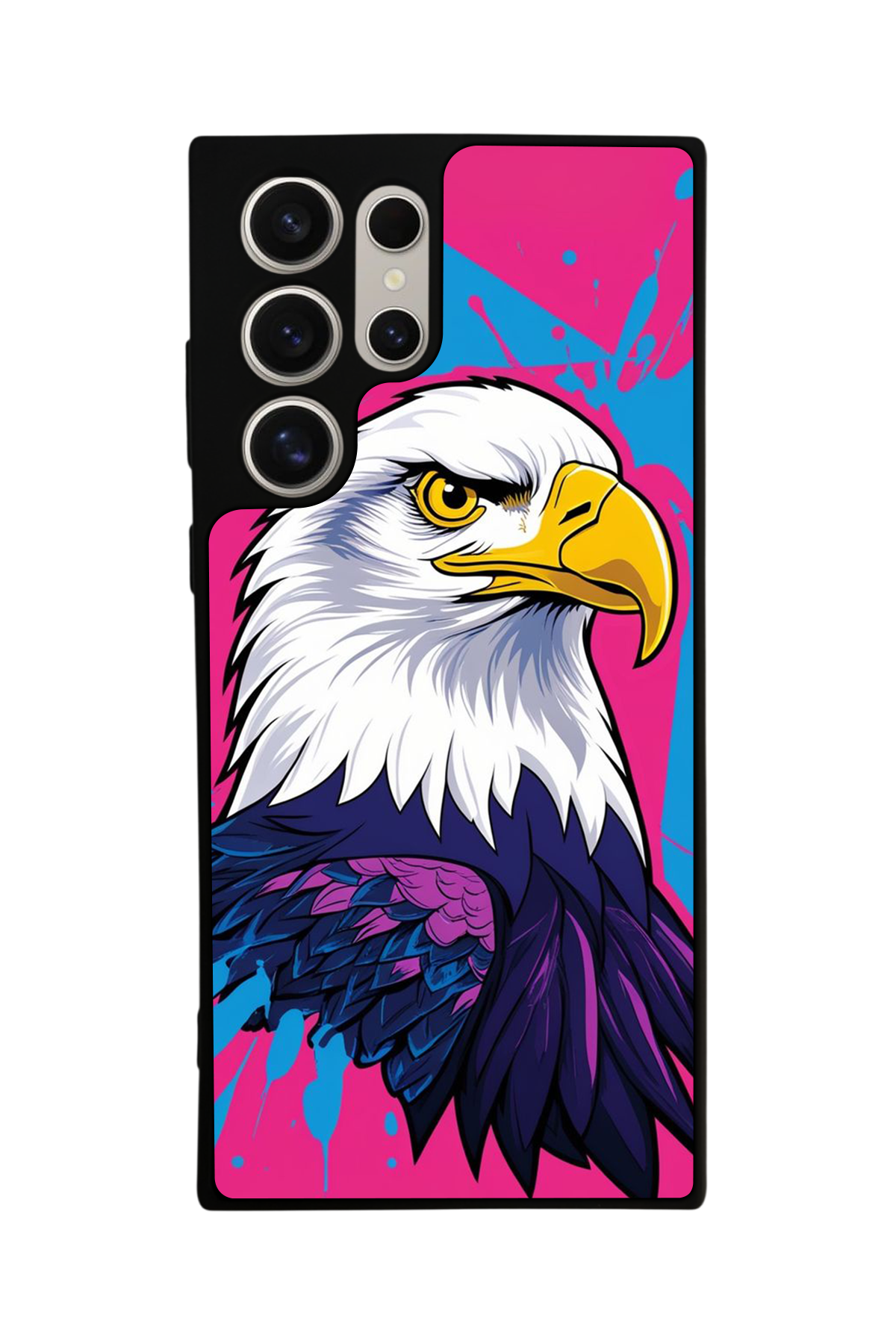 Samsung Galaxy S24 Ultra Uyumlu Besiktas Tasarımlı Glossy Premium Kılıf