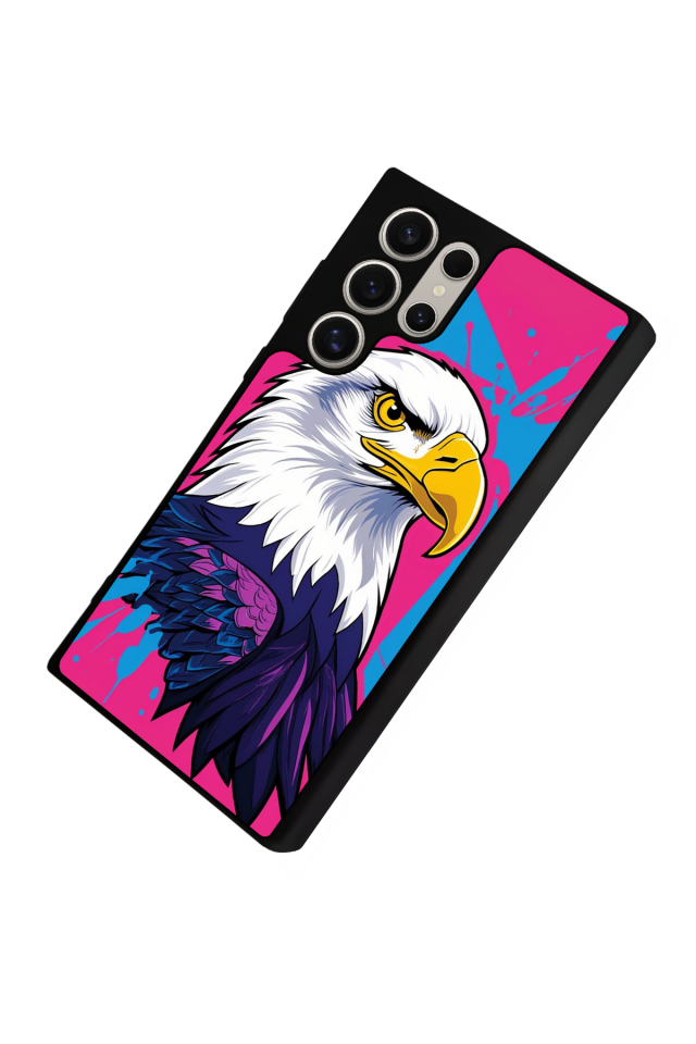 Samsung Galaxy S24 Ultra Uyumlu Besiktas Tasarımlı Glossy Premium Kılıf