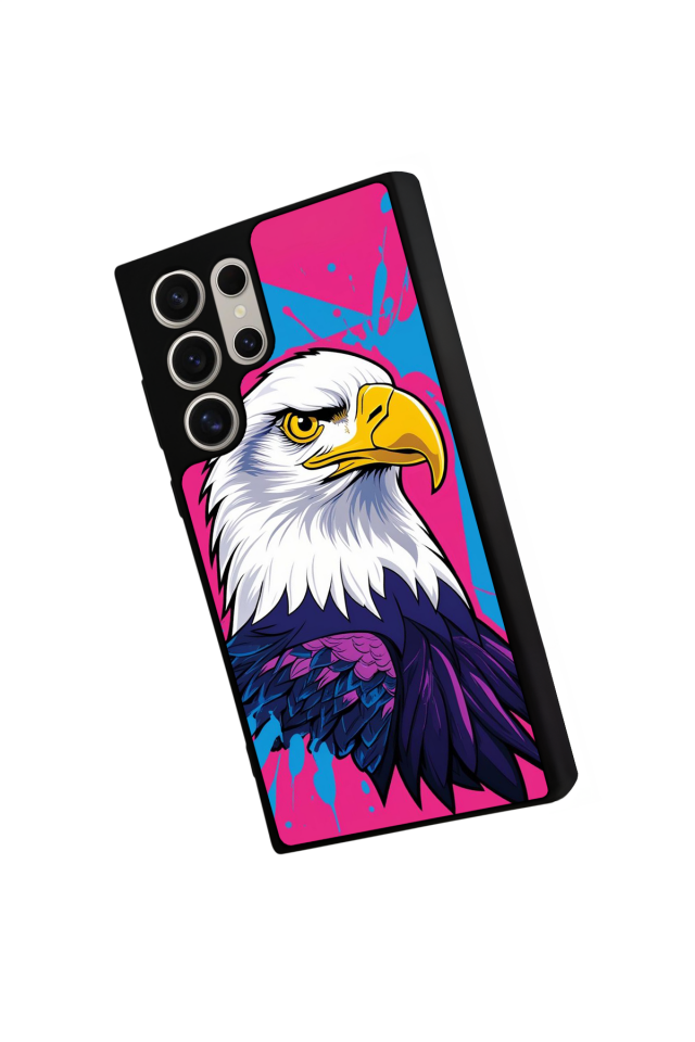 Samsung Galaxy S24 Ultra Uyumlu Besiktas Tasarımlı Glossy Premium Kılıf