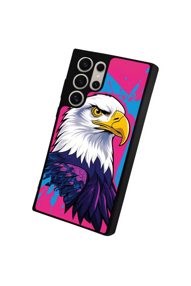 Samsung Galaxy S24 Ultra Uyumlu Besiktas Tasarımlı Glossy Premium Kılıf